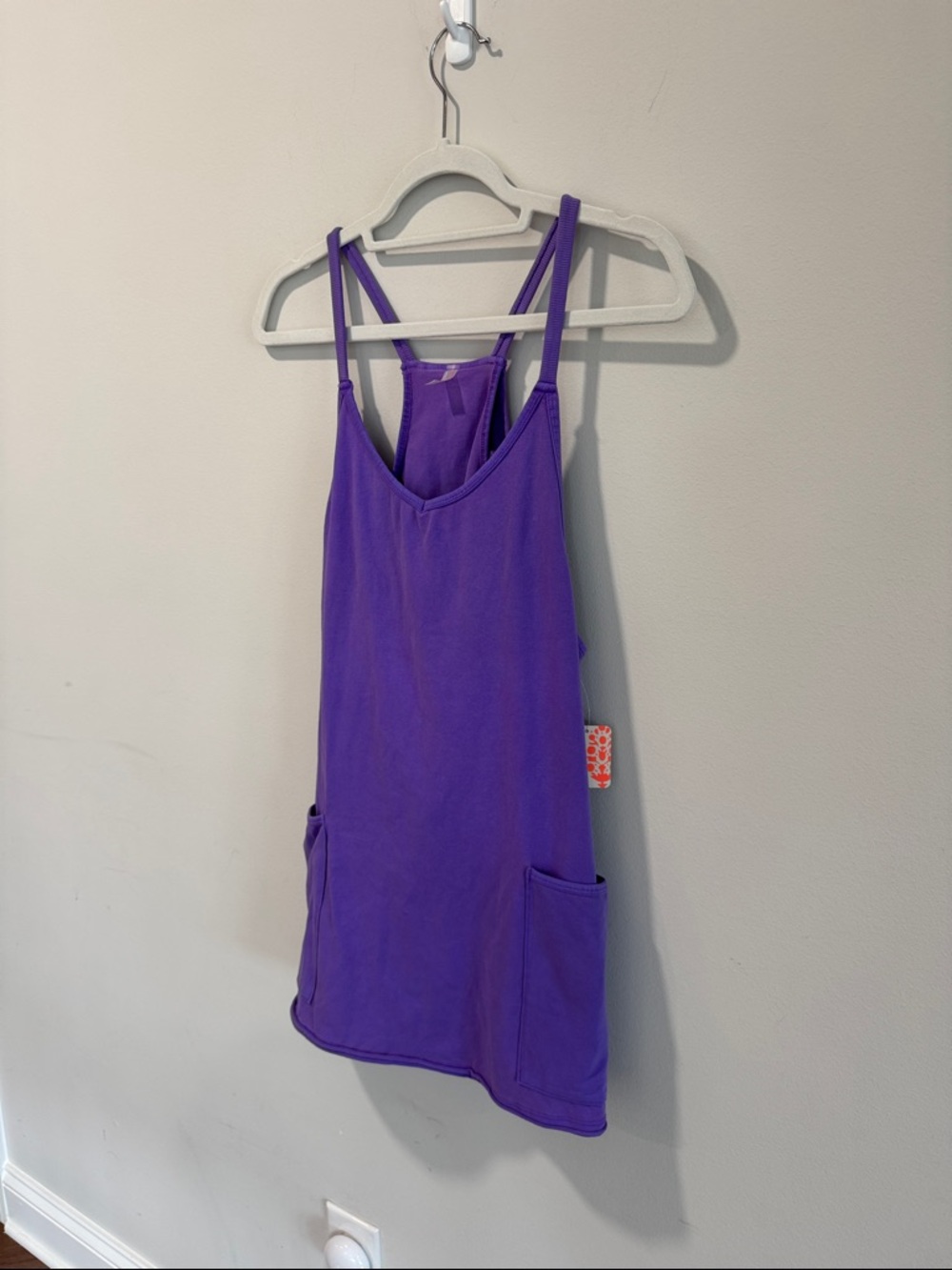 NEW Free People Hot Shot Mini Dress in Purple - Picture 7 of 8